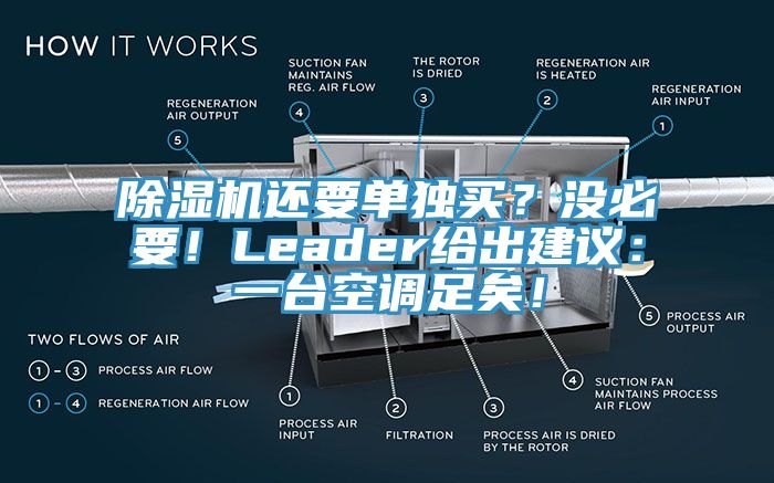 除濕機(jī)還要單獨(dú)買？沒必要！Leader給出建議：一臺空調(diào)足矣！