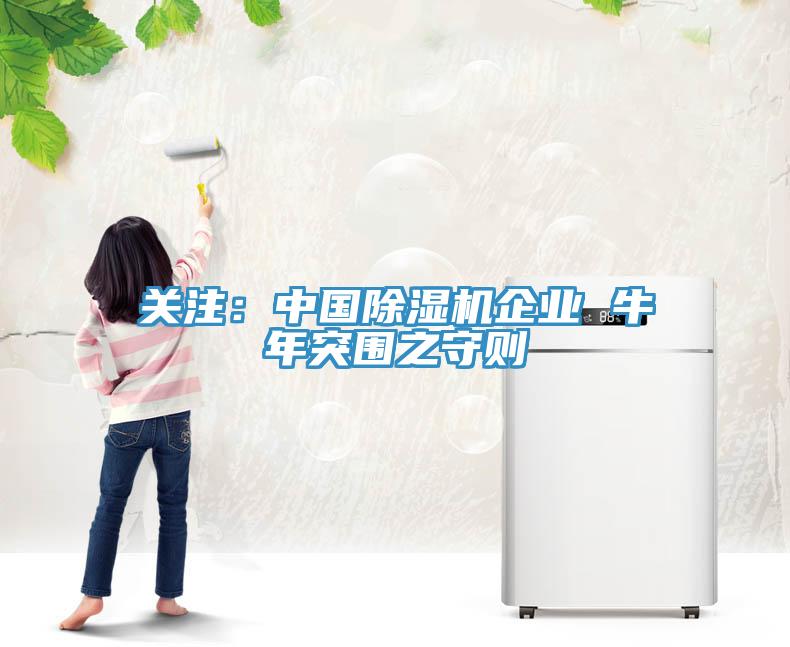 關(guān)注：中國除濕機(jī)企業(yè) 牛年突圍之守則